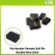 Pin Header Female 2x5 Pin Double Row 2mm