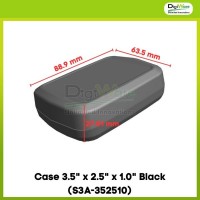 Case 3.5&quot x 2.5&quot x 1.0&quot Black (S3A-352510)