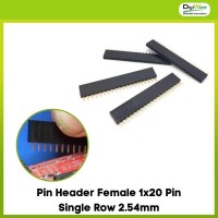 Pin Header Female 1x20 Pin Single Row 2.54mm