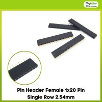 Pin Header Female 1x20 Pin Single Row 2.54mm