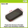 Project Box Enclosure Portable Plastic Case Small Black CS75N-B