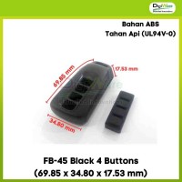FB-45 Black 4 Buttons (69.85 x 34.80 x 17.53 mm)