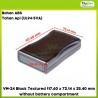 VM-24 Black Textured 117.60 x 72.14 x 25.40 mm without battery compartment