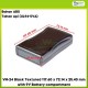 VM-24 Black Textured 117.60 x 72.14 x 25.40 mm with 9V Battery compartment