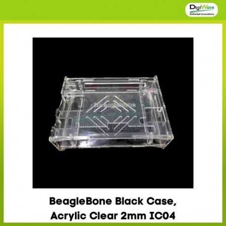 BeagleBone Black Case, Acrylic Clear 2mm IC04