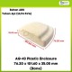 AG-43 Plastic Enclosure 76.20 x 101.60 x 35.05 mm (Bone)