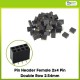 Pin Header Female 2x4 Pin Double Row 2.54mm