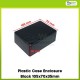 Plastic Case Enclosure Black 105x70x35mm