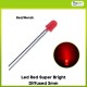 Led Red Super Bright Diffused 3mm