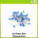 Led Super Blue Diffused 5mm