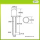Led Red Super Bright Water Clear 5mm