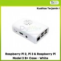 Raspberry Pi 2, Pi 3 &amp Raspberry Pi Model 3 B+ Case - White