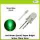 Led Green (pure) Super Bright Water Clear 5mm