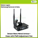 Jetson Nano Metal Armour - Case with PWM Adjustment Fan