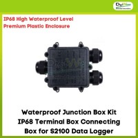 Waterproof Junction Box Kit IP68 Terminal Box Connecting Box for S2100 Data Logger