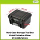 Hard Case Storage Tool Box Kotak Perkakas Hitam 274x225x163mm