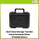 Hard Case Storage Tool Box Kotak Perkakas Hitam 274x225x163mm