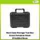 Hard Case Storage Tool Box Kotak Perkakas Hitam 274x225x113mm
