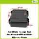 Hard Case Storage Tool Box Kotak Perkakas Hitam 479x387x155mm