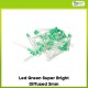 Led Green Super Bright Diffused 3mm
