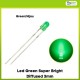 Led Green Super Bright Diffused 3mm