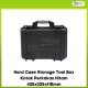 Hard Case Storage Tool Box Kotak Perkakas Hitam D4211 425x325x118mm