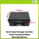 Hard Case Storage Tool Box Kotak Perkakas Hitam D5222 520x415x224mm