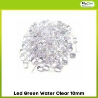 Led Green Water Clear 10mm