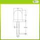Led Green Water Clear 10mm