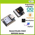 Seeed Studio XIAO ESP32S3 Sense 2.4GHz WiFi BLE 5.0 OV2640 Camera Sensor Digital Microphone 8MB PSRAM 8MB FLASH Battery Charge