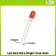Led Red Ultra Bright Oval 4mm