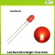 Led Red Ultra Bright Oval 4mm