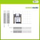 Seeed Studio XIAO ESP32S3 2.4GHz WiFi, BLE 5.0, 8MB PSRAM, 8MB FLASH, Dual-core, battery charge supported, power efficiency and