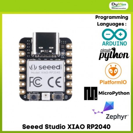 Seeed XIAO RP2040 Support Arduino MicroPython CircuitPython