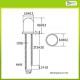 LED White Super Bright Wide Angle Water Clear 5mm