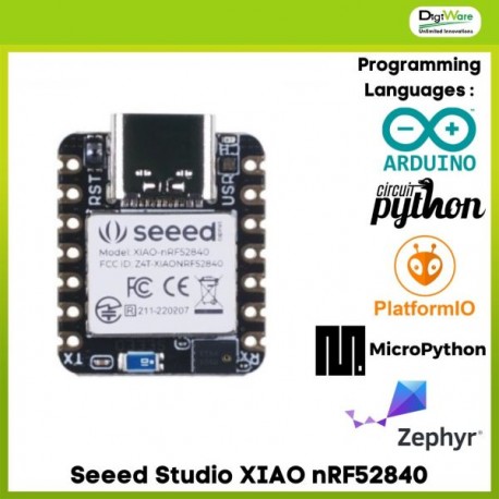 Seeed XIAO BLE nRF52840 Supports Arduino / MicroPython Bluetooth 5.0 with Onboard Antenna
