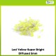 Led Yellow Super Bright Diffused 3mm