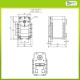 Dynamixel AX-18A, 3P cable, bolt/nut set