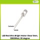 LED Red Ultra Bright Water Clear 5mm, 12000Mcd, 20 degree