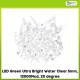 LED Green Ultra Bright Water Clear 5mm, 12000Mcd, 20 degree