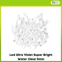 Led Ultra Violet Super Bright Water Clear 5mm