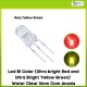 Led Bi Color (Ultra bright Red and Ultra Bright Yellow Green) Water Clear 3mm Com Anoda