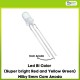 Led Bi Color (Super bright Red and Yellow Green) Milky 5mm Com Anoda