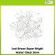 Led green super bright water clear 3mm