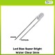 Led blue super bright water clear 3mm