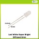 Led white super bright diffused 3mm