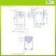 DYNAMIXEL XW430-T200-R Waterproof Actuator IP68