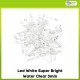 Led white super bright water clear 3mm