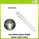 Led white super bright water clear 3mm