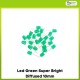 Led Green Super Bright Diffused 10mm
